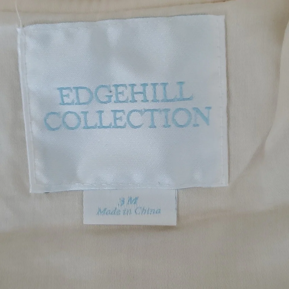 Edgehill Collection Coat, White, Size 3m - Picture 5 of 6